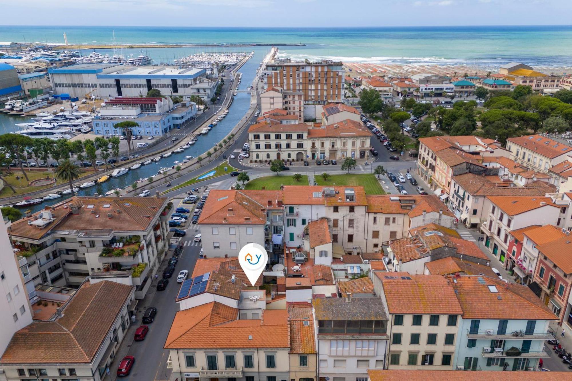 La Suite 2 Ondina Viareggio 200M From Sea - Happy Rentals Exteriér fotografie